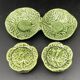 Cabbage-shaped salt and pepper shakers