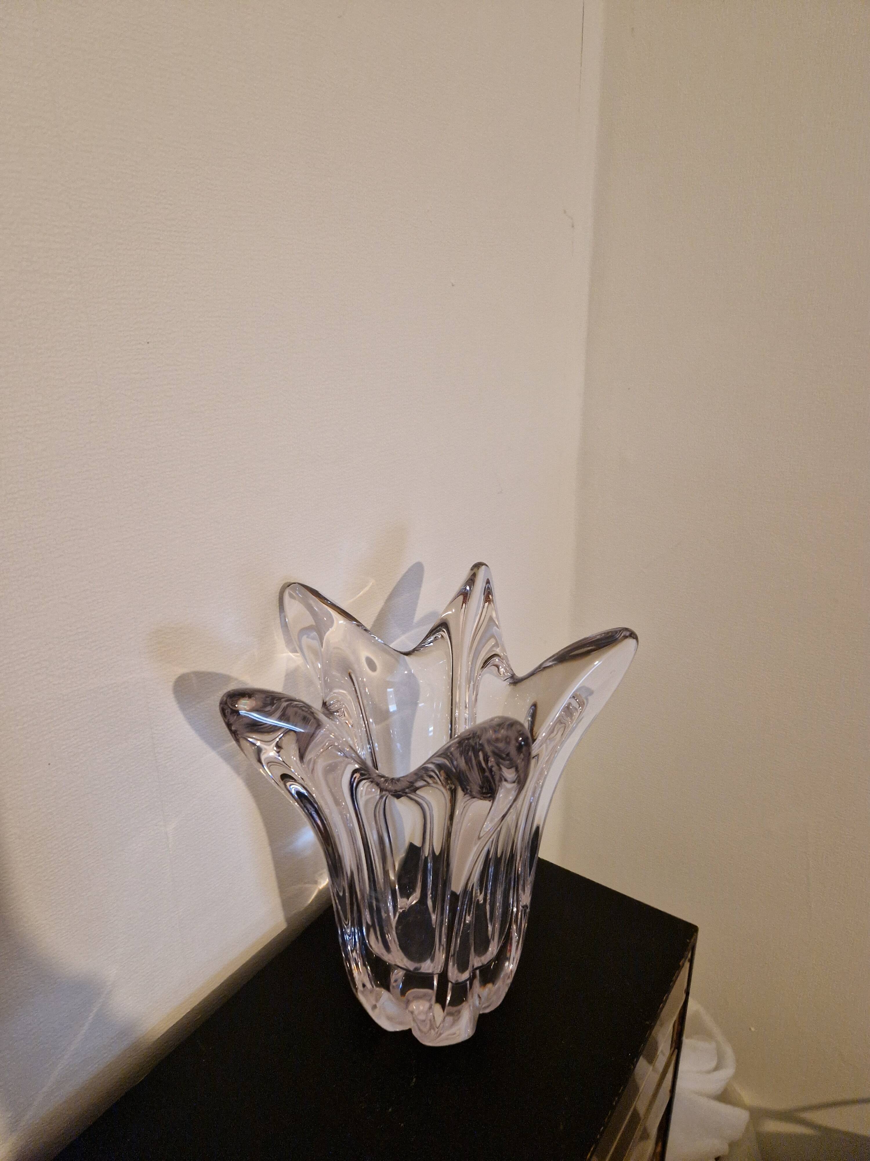 Daum Large Tulip Vase from the 70s