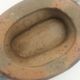 Vernified ceramic vase with handles