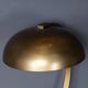 Vintage 20thc brass christian dell style table lamp c.1970