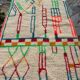 Handmade Berber rug / Azilal rug made in traditional Morocco 1.5/2.5 m