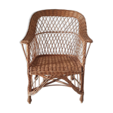 Rattan armchair