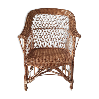 Rattan armchair