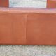 Paire de fauteuils et canapé De Sede en cuir cognac des années 70/80