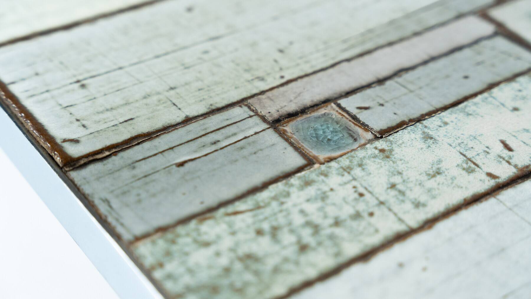 Mid-Century Mosaic Coffee Table attributed to Pia Manu, 1970s