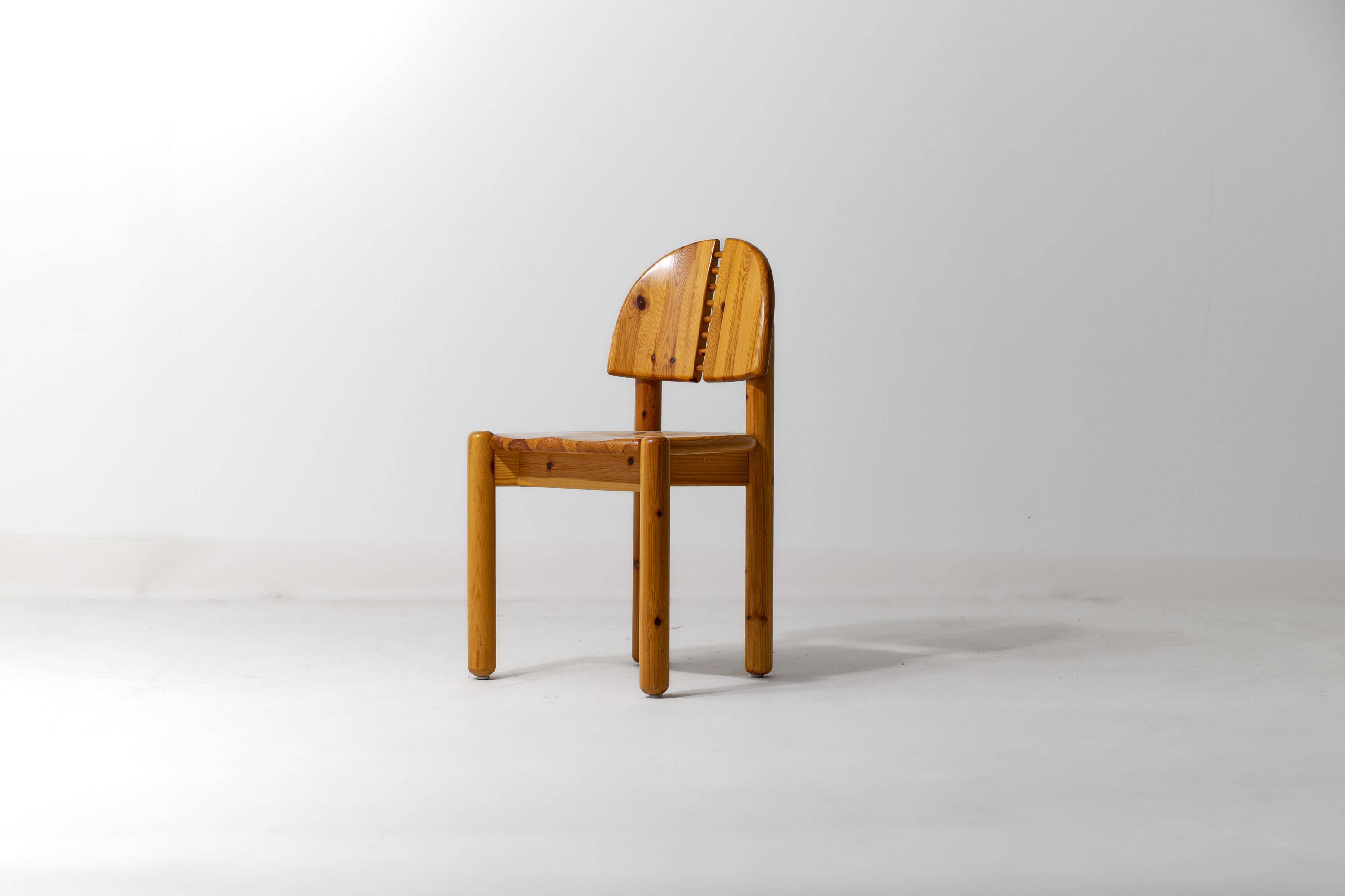 Chaises de salle à manger en pin par Rainer Daumiller