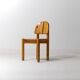 Chaises de salle à manger en pin par Rainer Daumiller