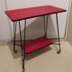 Vintage serving table