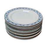 Set of 12 plates
