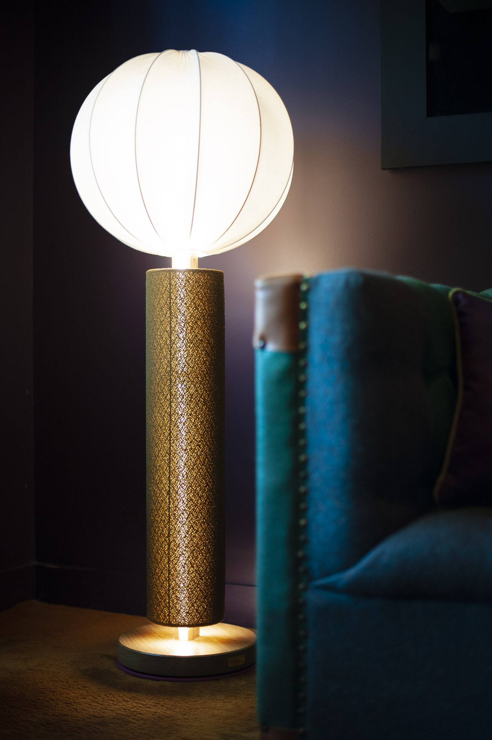 Mima #1 Floor Lamp, 2000s, Cotton / Angélique Delaire /