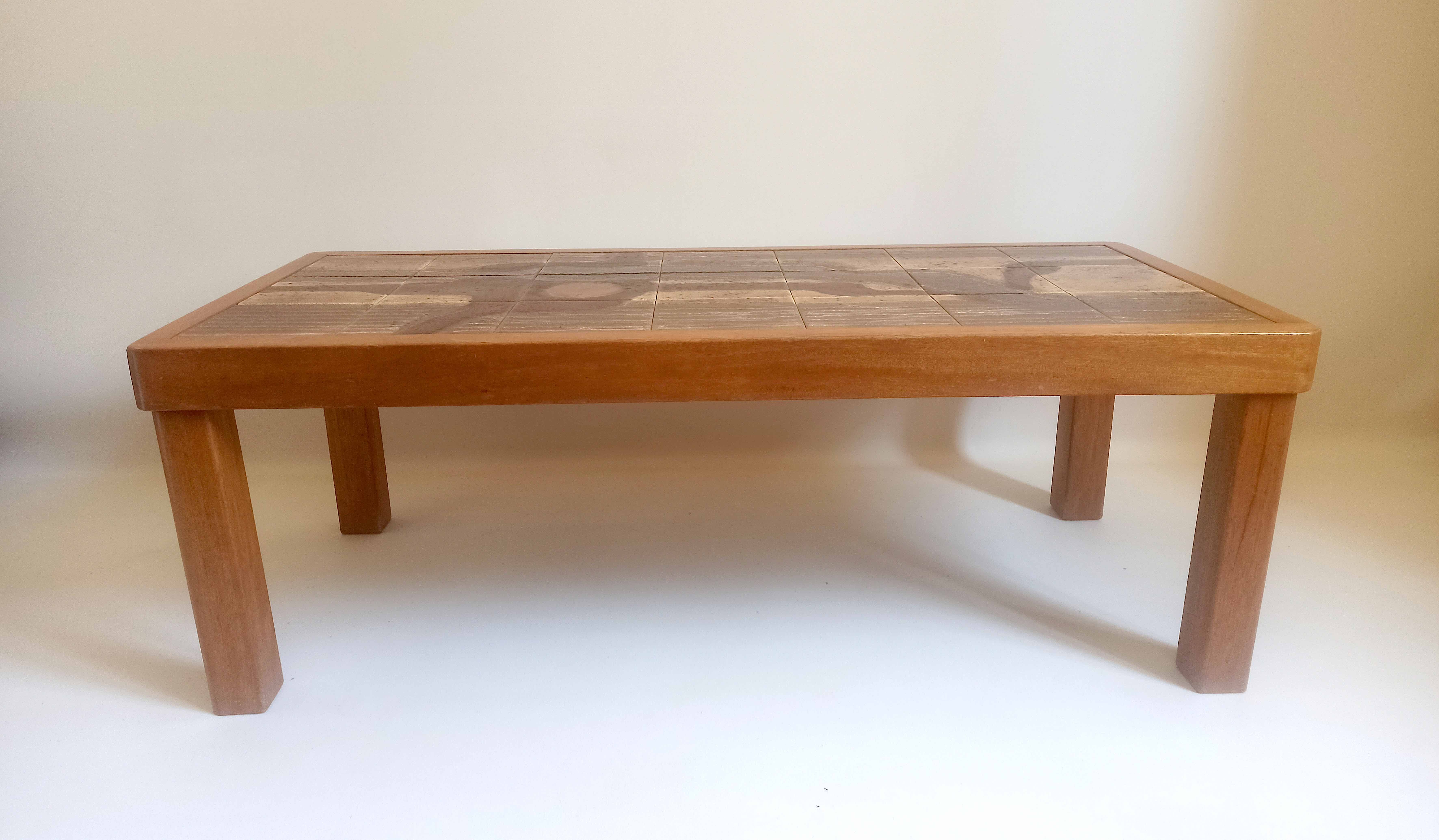 Ceramic coffee table Jean D'Asti 60s