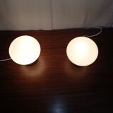 2 lampes design année 70 ecolight