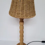 Rope lamp brutalist style