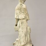 Figura femenina de porcelana. Contemporary escultura by author.