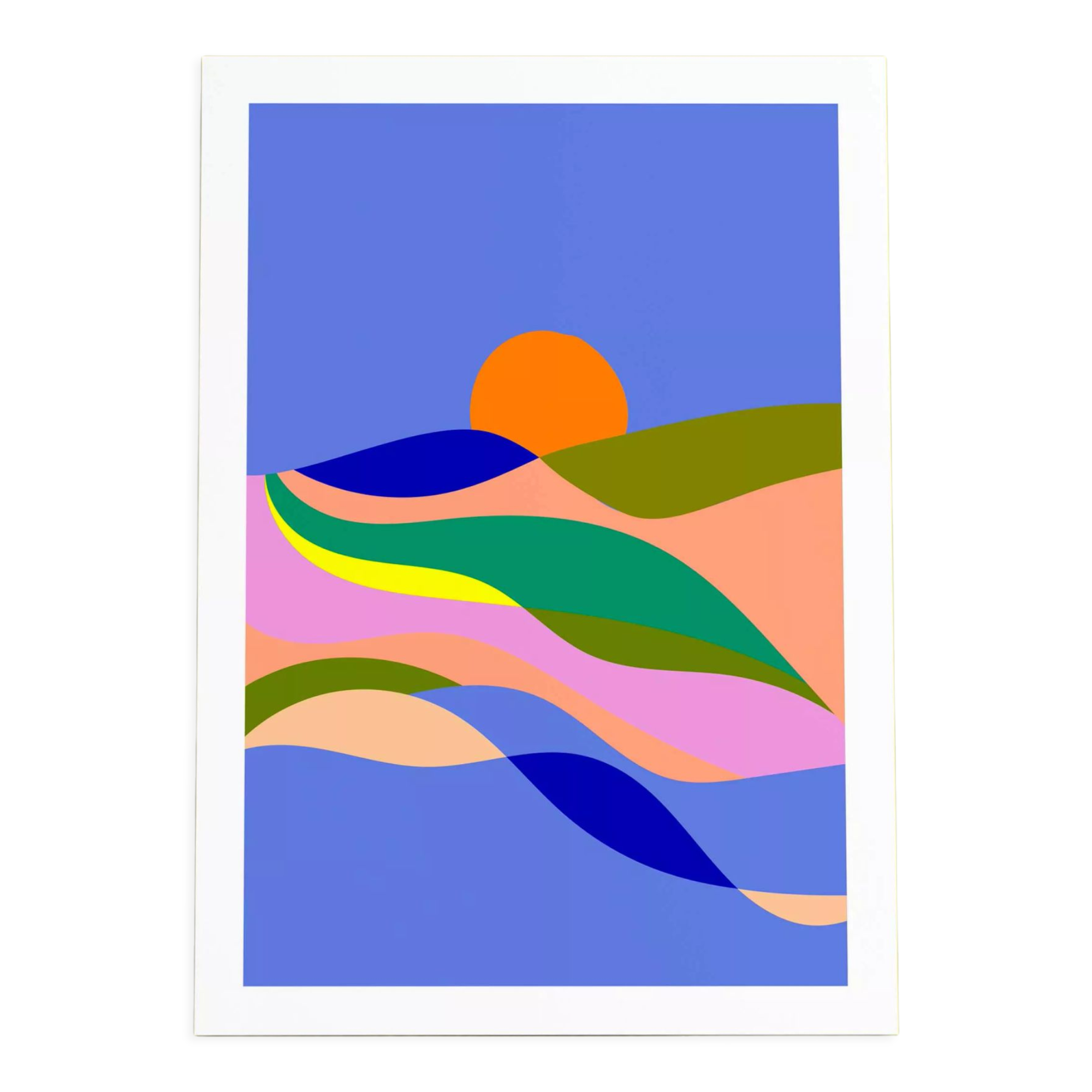 The Waves 2 - art print (A3)