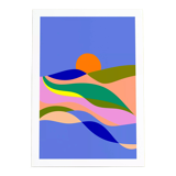 The Waves 2 - art print (A3)