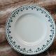 12 antique flat plates in ironstone