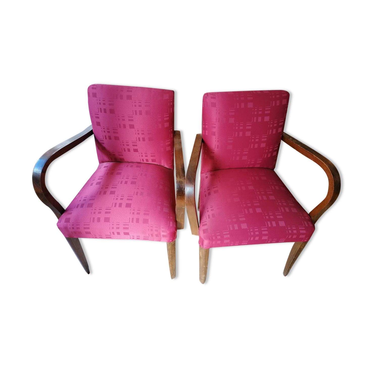 Pair of bridge chairs