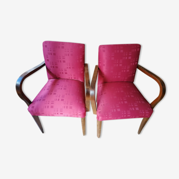 Pair of bridge chairs