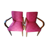 Pair of bridge chairs