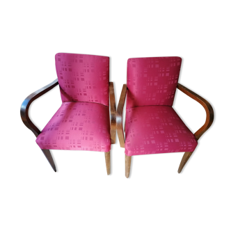Pair of bridge chairs