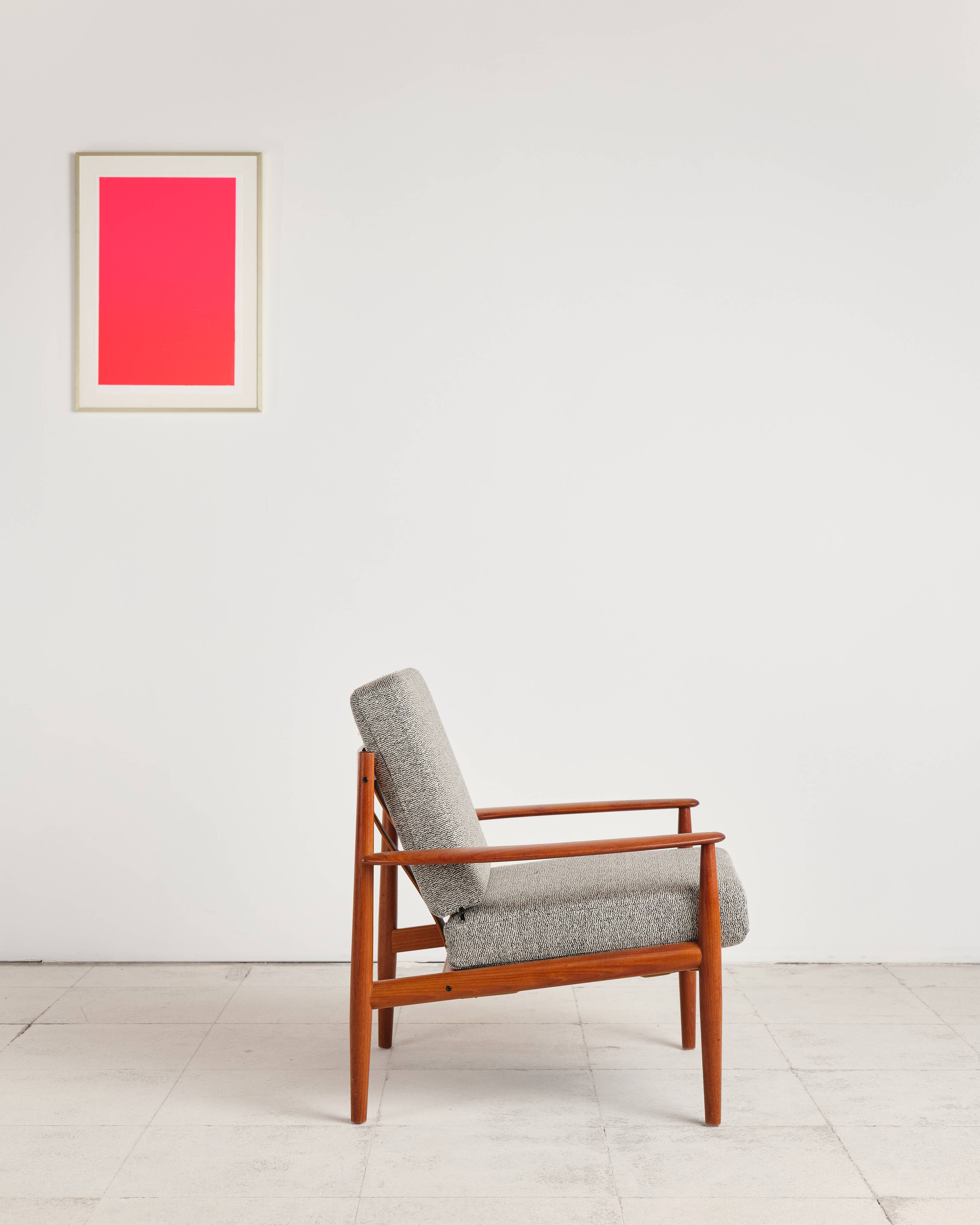 Fauteuil en teck par Grete Jalk pour France and Son, 1950s