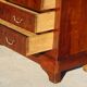 Commode en acajou et marbre blanc époque Restauration