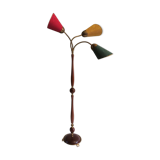 Floor lamp 1950 with 3 colorful lampshades