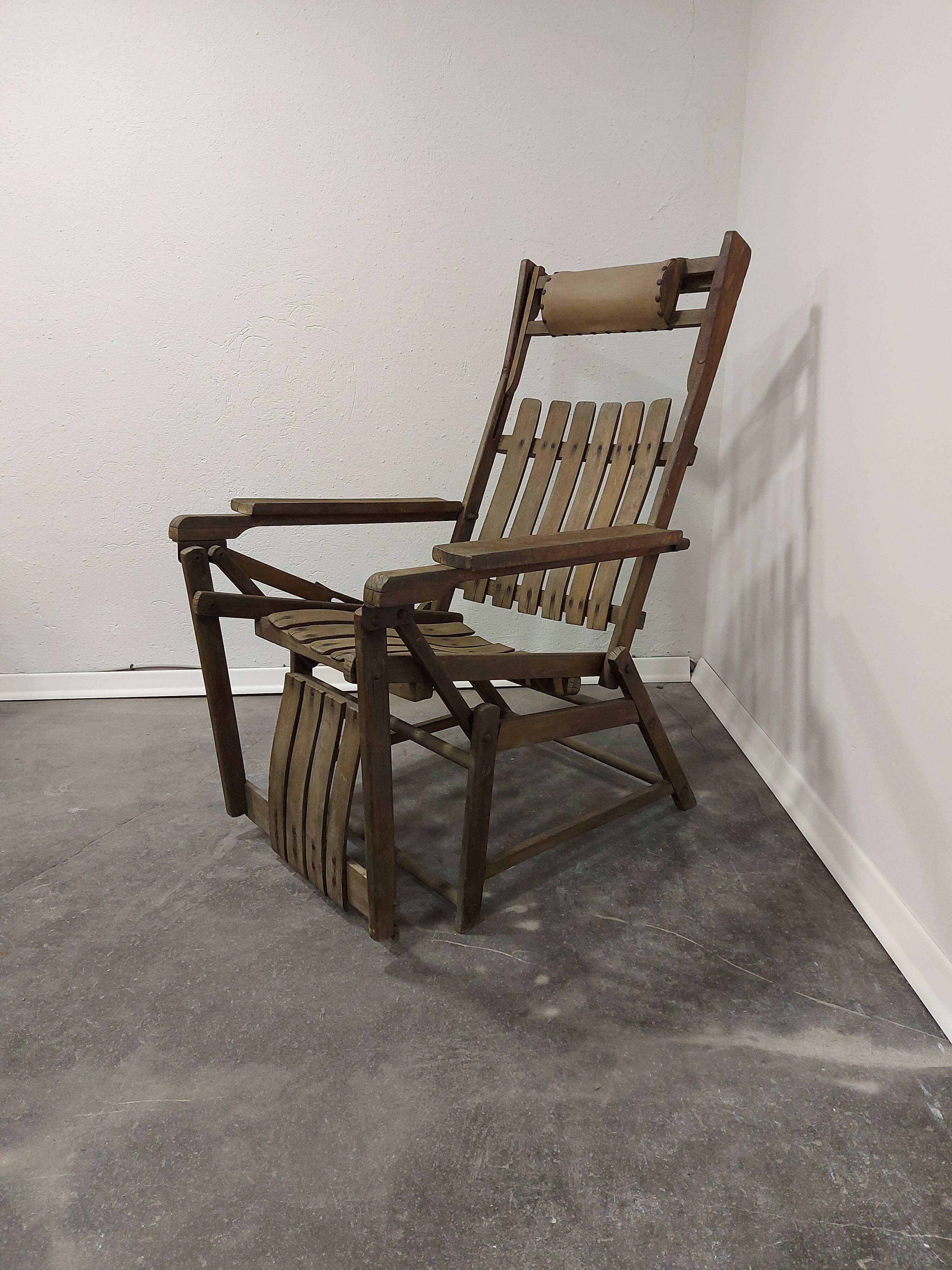 Fauteuil Siesta Medizinal N. 44 par Hans et Wassili Luckhardt pour Thonet, années 1930