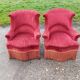 Paire de Fauteuils Crapaud Napolèon III