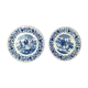 Delft lot of 2 plates