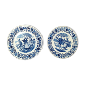Lot de 2 assiettes Delft