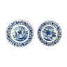 Lot de 2 assiettes Delft