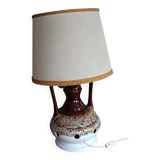 70s ceramic lamp