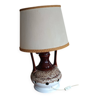 70s ceramic lamp