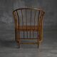 Rustic Wabi Sabi Bamboo Armchairs, France, 1970s