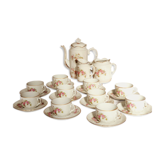 Service à thé ou café LV France porcelaine ancienne