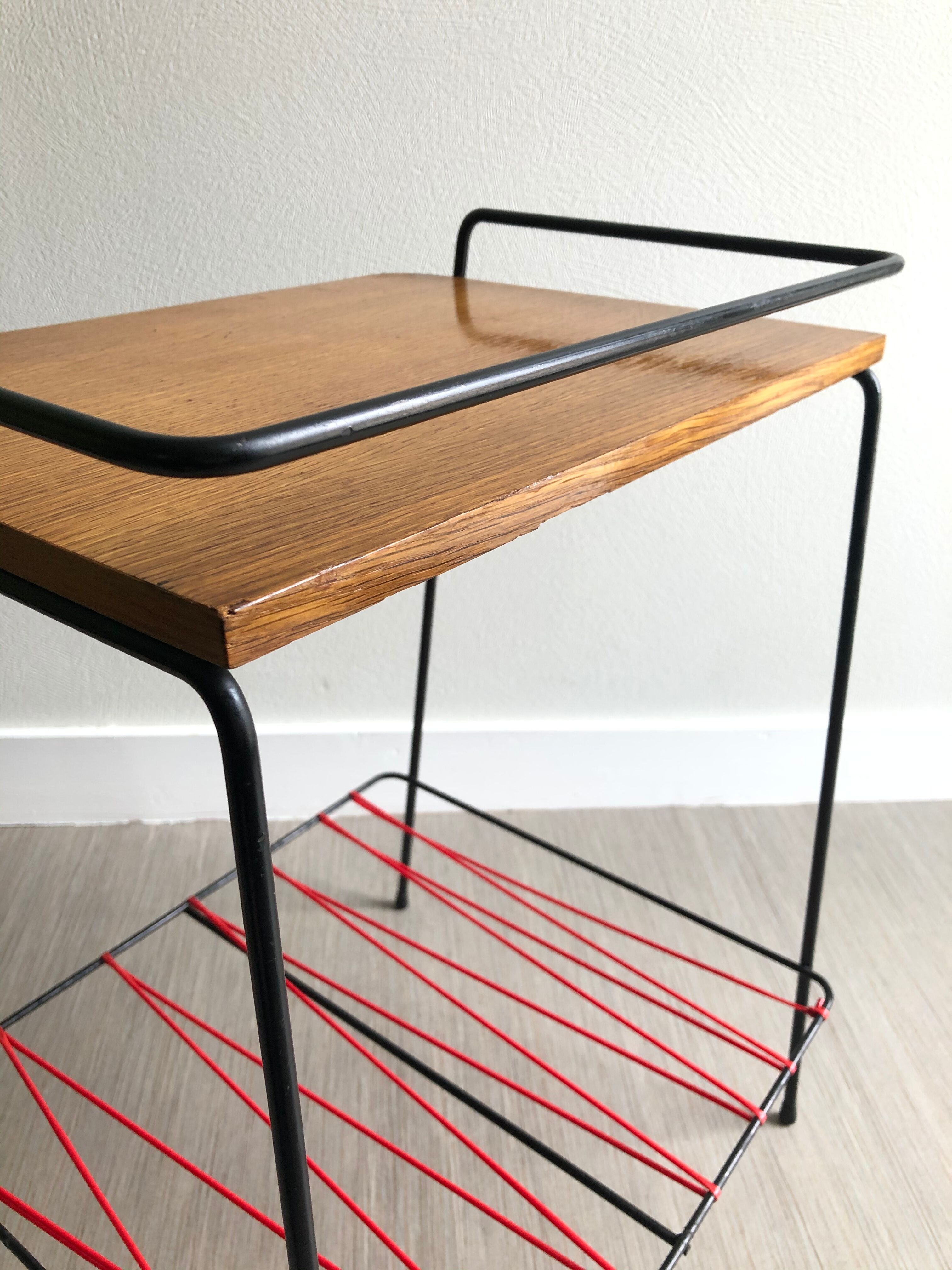 Vintage scoubidou sofa tip