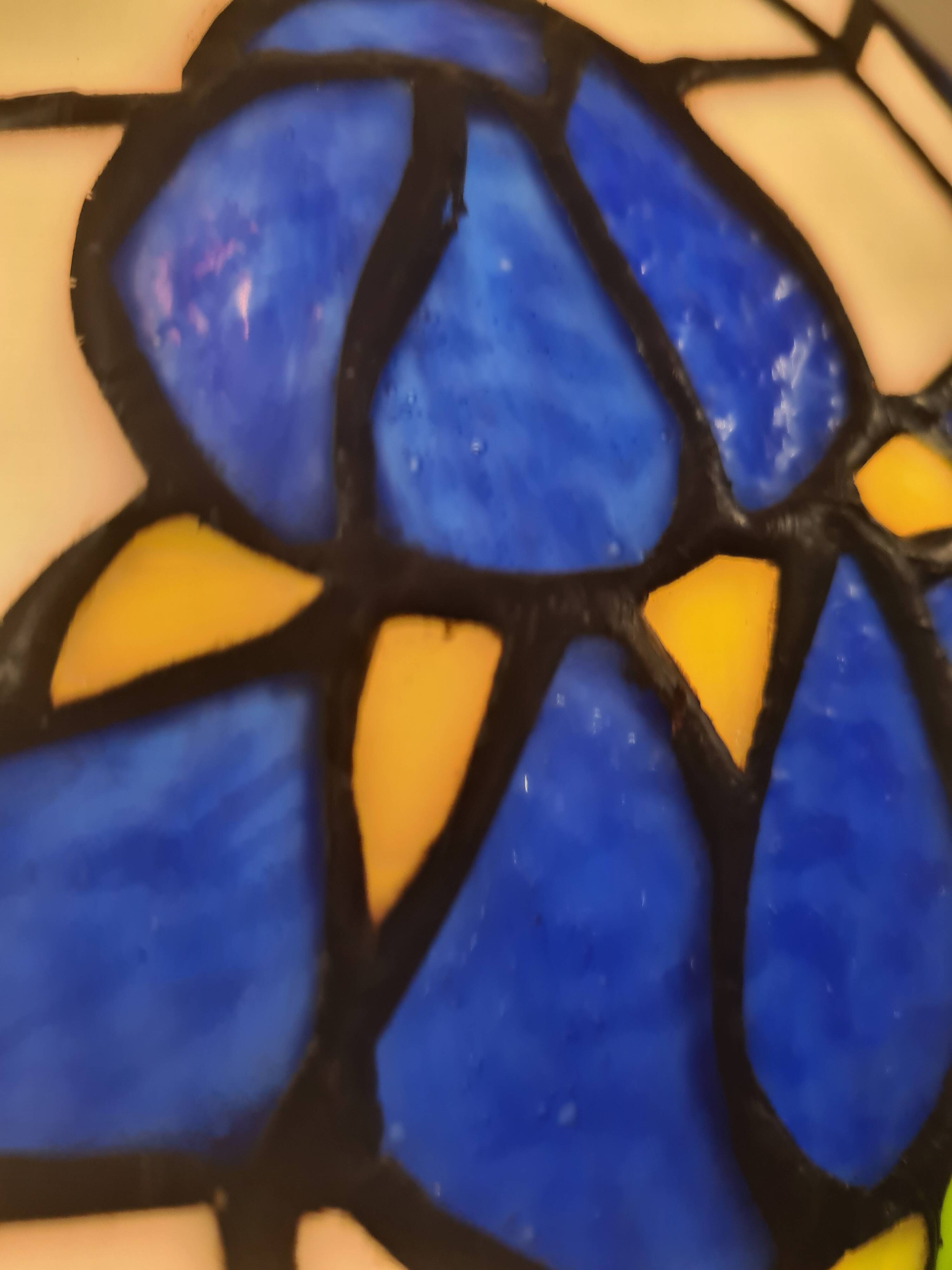 antique bronze floor lamp from the 19th century in superb condition with a beautiful iris glass shade