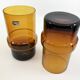 Ensemble de 6 verres à orangeade / pichet / seau à glace • Italy • 1970