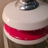 Pendant lamp 1960 to 70 in opaline 2 colors, 30x40