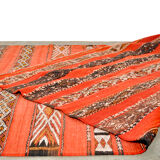 Hand-knotted rug from Morocco, 1980s  270x142cm