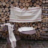 Set of 3 large hemp tea towels