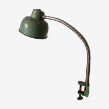 Lampe d'atelier industriel des années 50 vintage