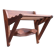 1950s wall coat rack in teak