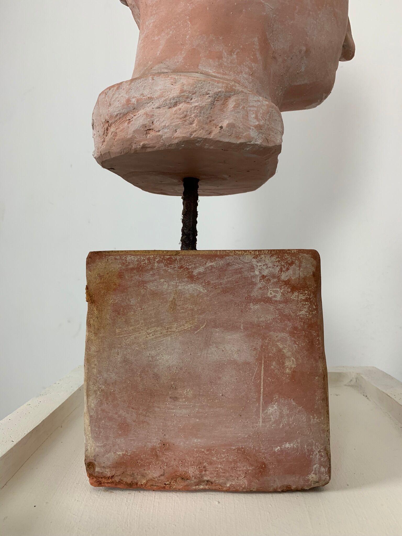 Buste statue rose style grec