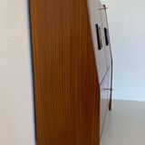 Italian Mahogany Secretaire Cabinet, 1950s