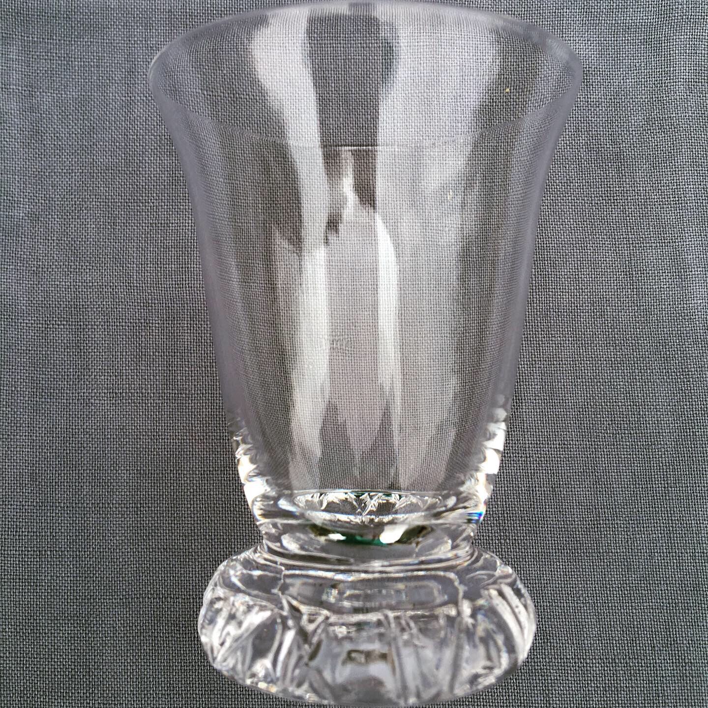 Lot de 6 verres en cristal Daum, modèle Kim