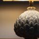 Table Light in Brass and Porcelain