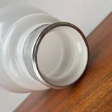 Italian replacement glass for mid-century space age spy lamp by Mazzega, 1960s.